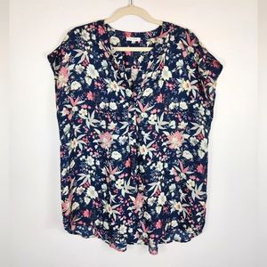 Pleione Floral Blouse XL